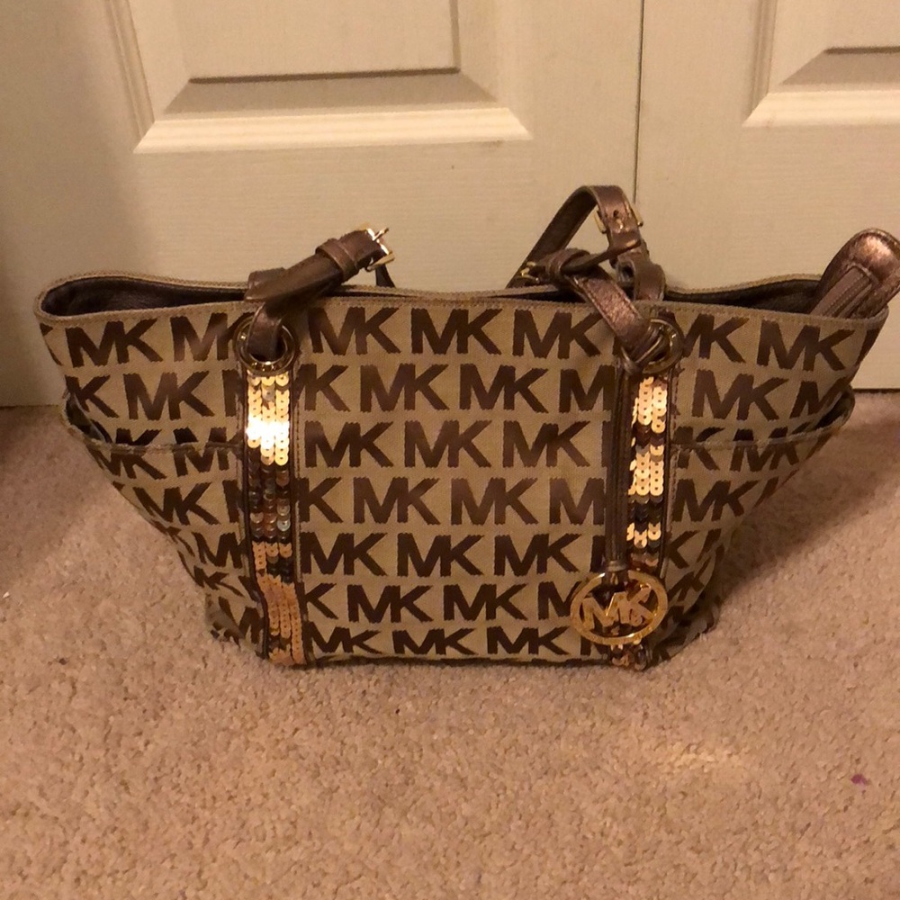Michael Kors sequin purse
